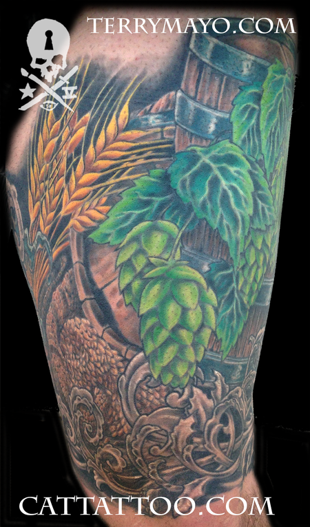 Tattoos - Brewmaster Leg - 93680